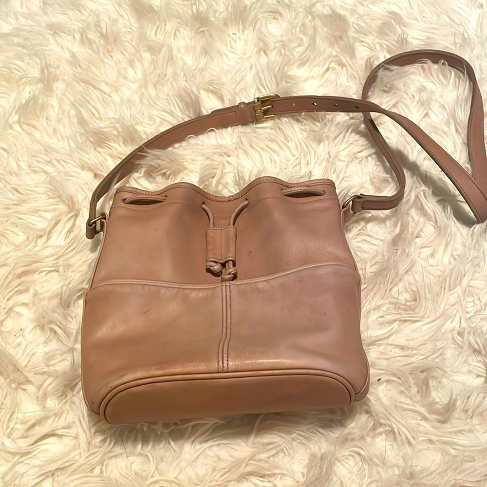 Coach leather bag